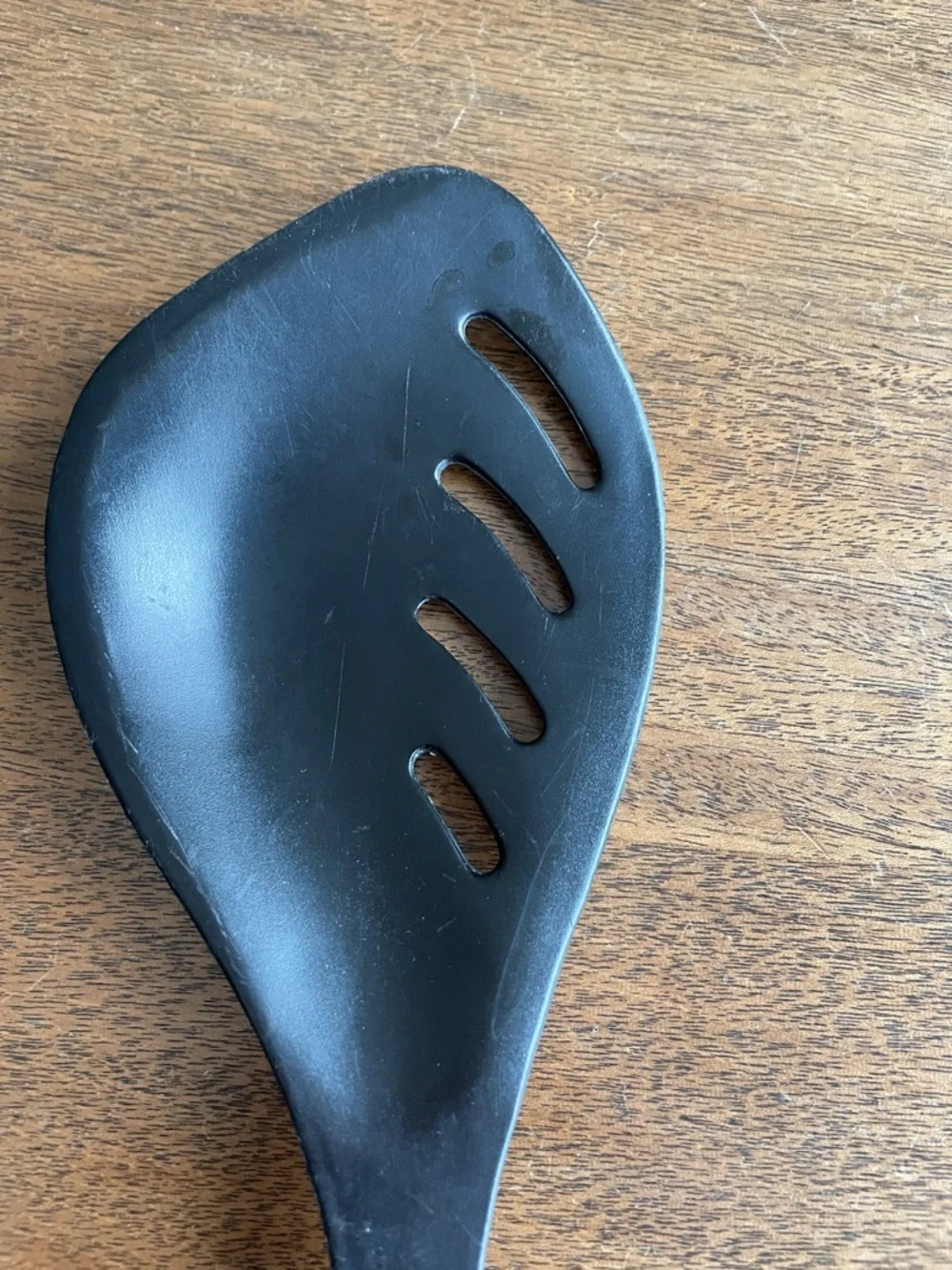 Calphalon black embossed handle kitchen utensil